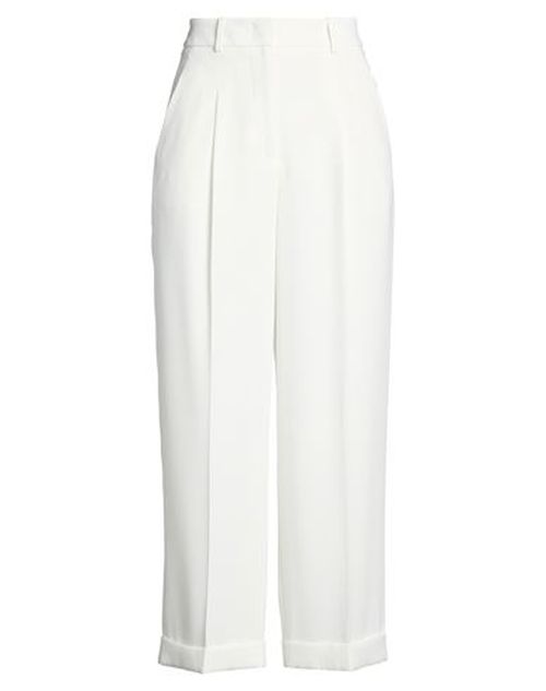 Easy Woman Pants White Size 6 Polyester