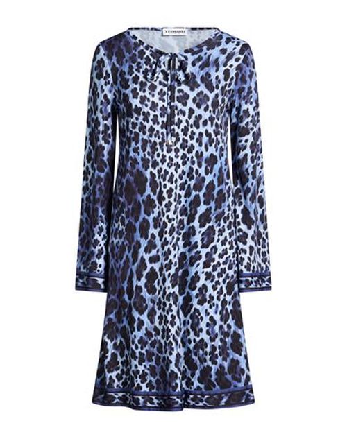 Woman Mini dress Light blue Size 4 Polyamide