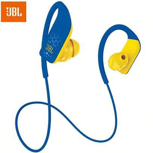 Bluetooth Headset Grip500 Wireless Bluetooth In-Ear Neckband Sports Headset Bluetooth Touch Control Strong Battery Life Sweat-Proof Design Blue