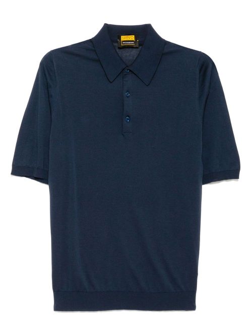 Svevo cotton polo shirt - Blue