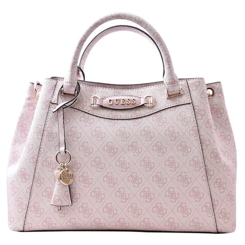 GUESS Emera Girlfriend Satchel, Blush Logo