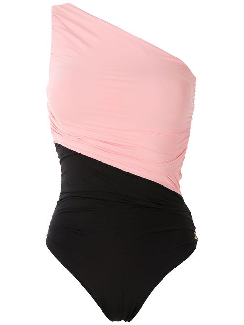Sandra two-tone swimsuit - Pink
