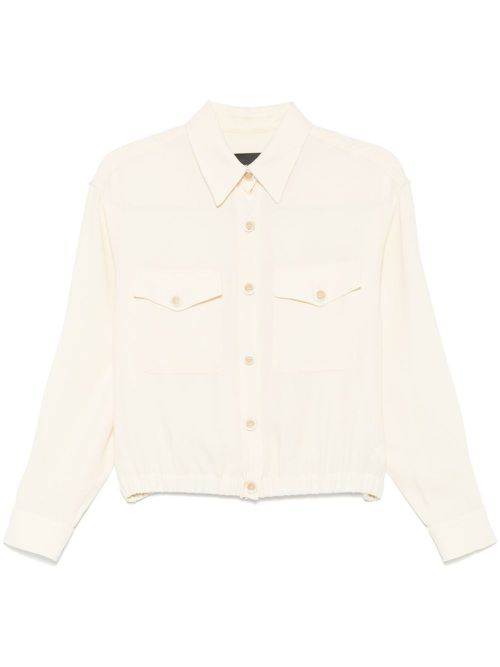 Bead-detail jacket - Neutrals