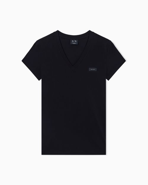 Slim Fit T-Shirt in Stretch Cotton Jersey
