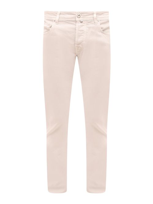 Stretch cotton pants