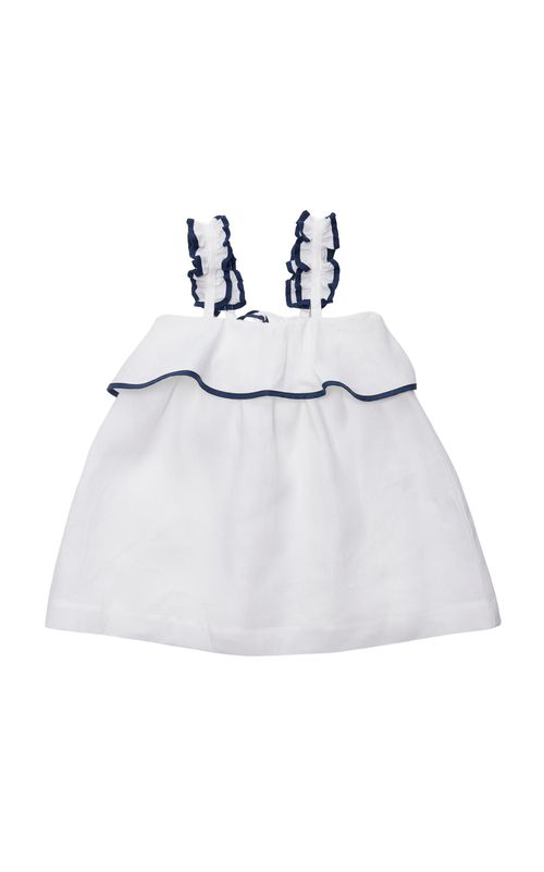 Infants' Guilia Linen Dress - Moda Operandi