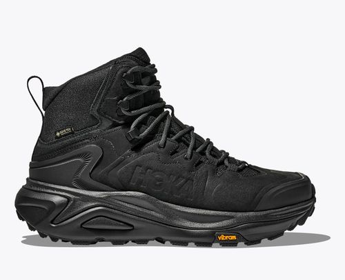 HOKA Women's Kaha 3 GTX Shoes in Black/Black