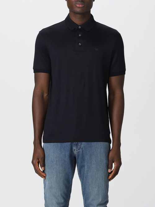 Polo Shirt Men color Blue