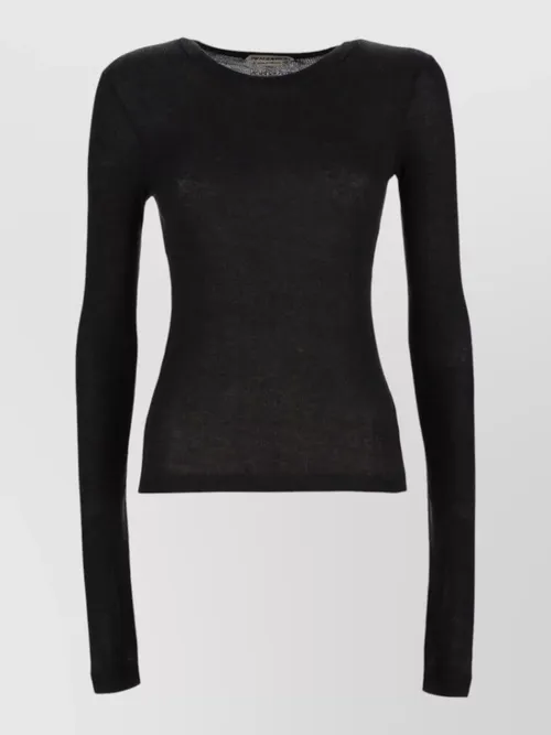 JW Anderson - slim fit long sleeve round neck top