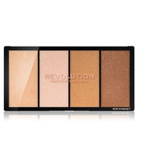 Makeup revolution Revolution Re-Loaded Highlighter Color Palette 20 g Lustre Lights War