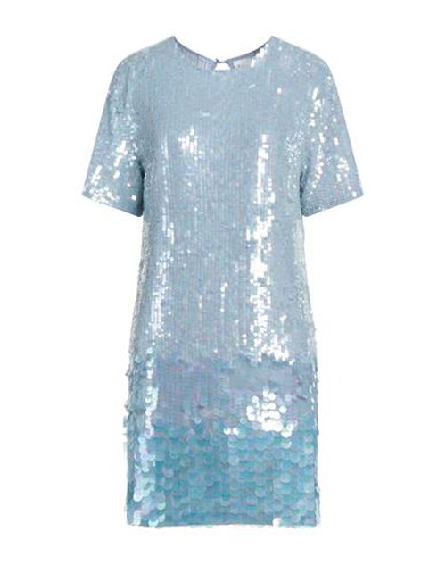 P. a.r. o.s. h. Woman Mini dress Sky blue