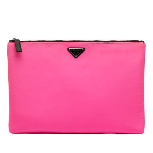 Pre-owned Tessuto Padded Zip Clutch Ladies PI32ETJISMN99V51