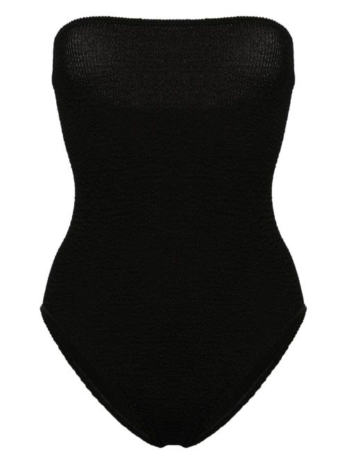 Fane seersucker swimsuit - Black