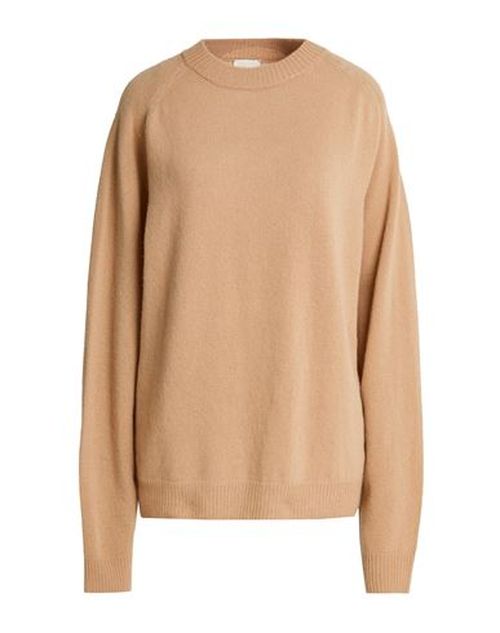 Chocolat Woman Sweater Beige Size L Merino Wool, Cashmere