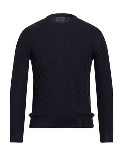 Man Sweater Navy Size S Cotton, Polyester, Polyamide, Acrylic, Wool