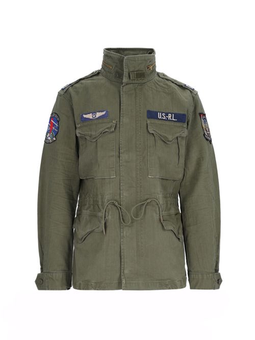 Men's 100% Cotton Polo-Style Jacket