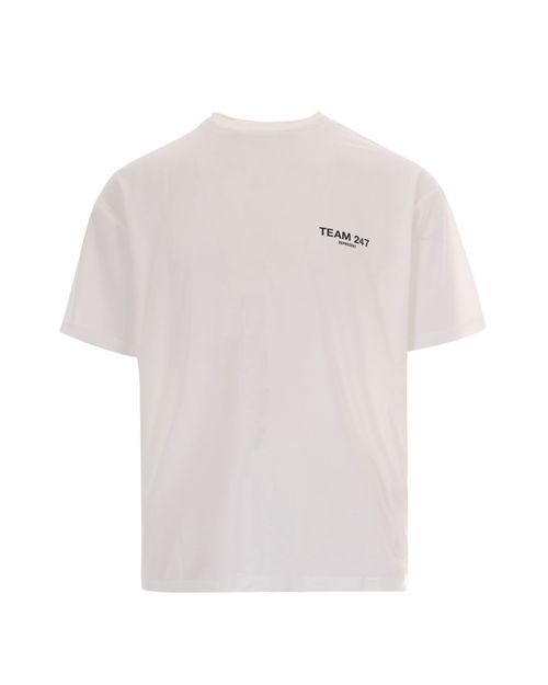 White Logo Crew Neck T-Shirt