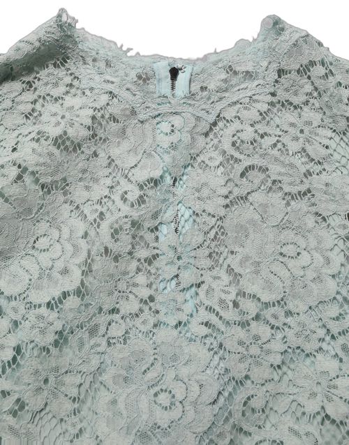 Floral Lace Dress — Green
