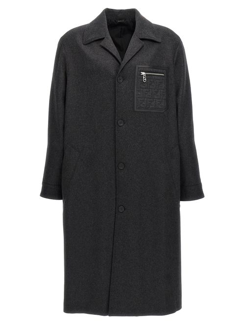 Cashmere Coat — Gray