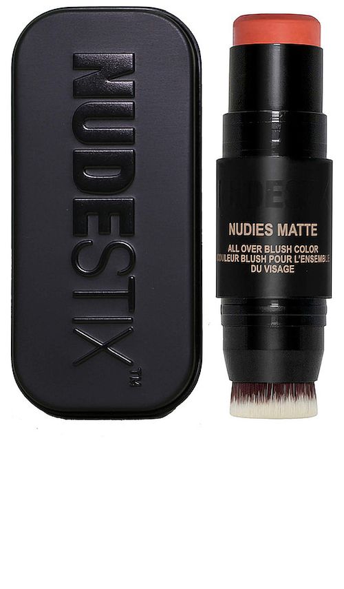NUDESTIX Nudies Matte All Over Face Blush Color in Sunset Strip. a