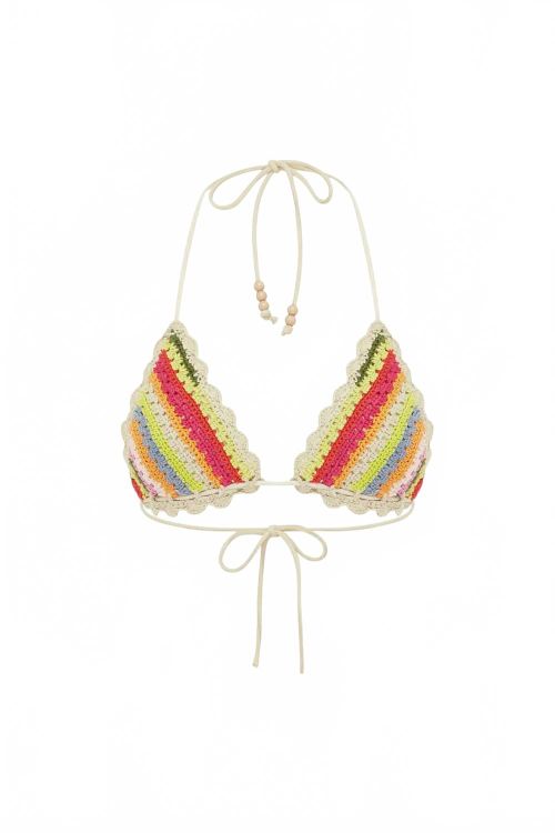 Women's The Crochet Tri Top In Howdy