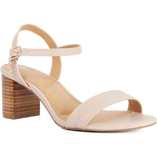 Dune London Womens Ladies Wf Jaycie - Block Heel Sandals - Blush Leather