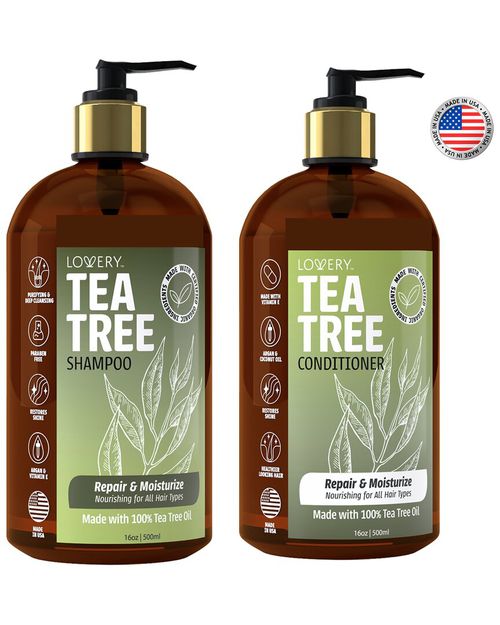 Tea Tree Shampoo & Conditioner Gift Set