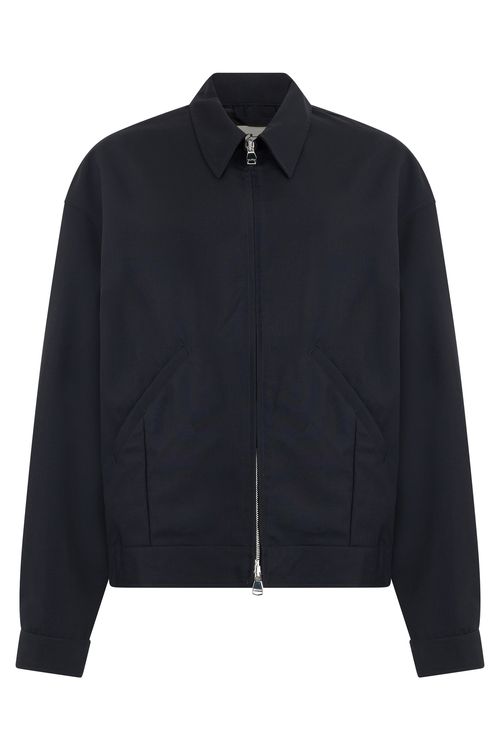 Fresh Wool Lightweight Zip-Up Jacket