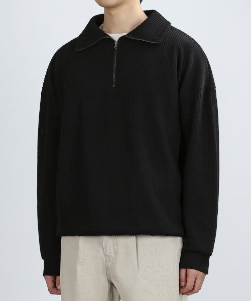 RAVINE TEX ZIP-UP KNIT