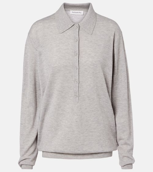 Tala wool-blend polo sweater