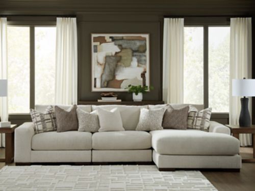 Barrelton 3-Piece Modular Sectional with Chaise, Barley