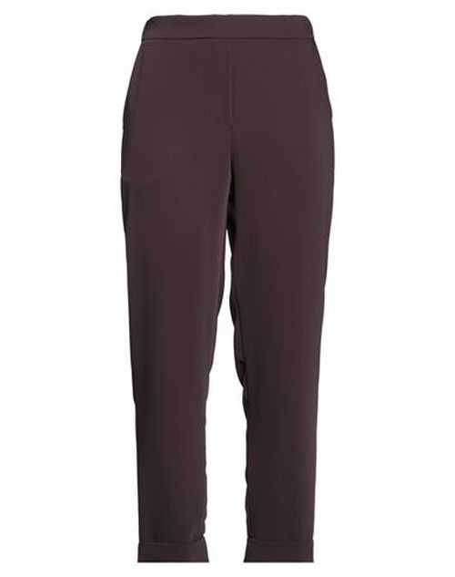 P. a.r. o.s. h. Woman Pants Dark brown Size L Polyester