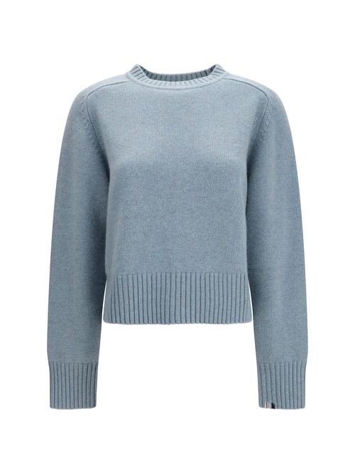 Pure Cashmere Sweater — Blue