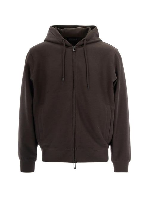 Beige Solid Hoodie