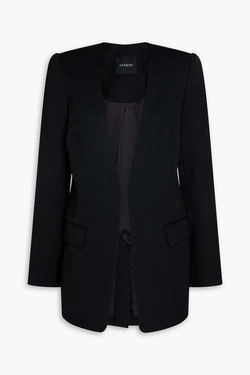 Rosalinda wool-twill blazer