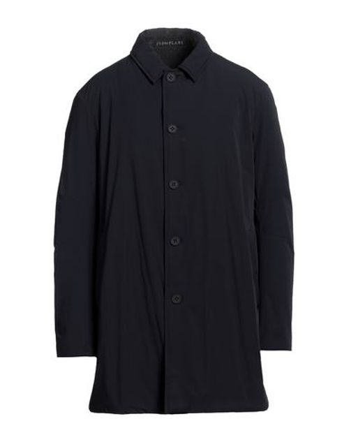 Man Coat Midnight blue Size L Nylon, Elastane