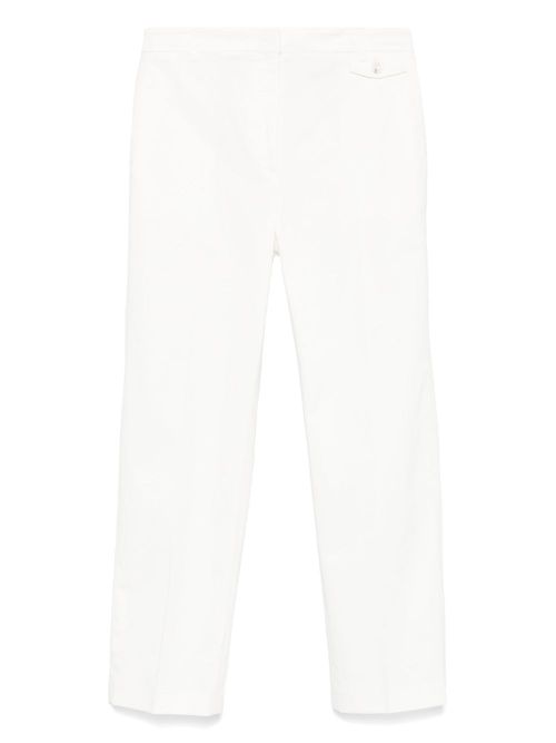 LIU JO cropped trousers - White