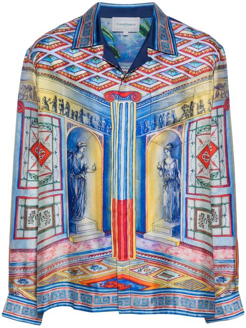 Le Temple Shirt - Men's - Silk