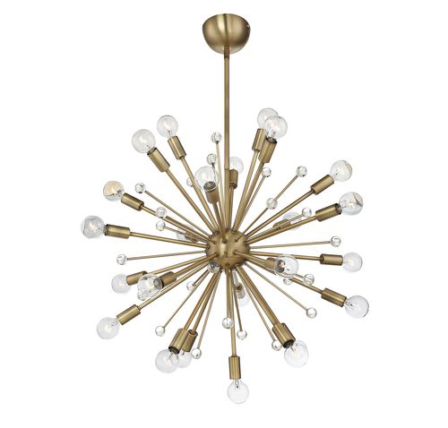 Savoy House Galea Sputnik Chandelier in Warm Bras