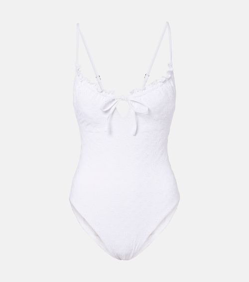 Broderie anglaise swimsuit
