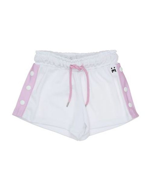 Kid Girl Shorts & Bermuda Shorts White Size 12 Polyester