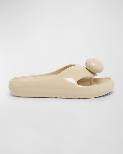 Pebble Foam Toe-Post Slide Sandals