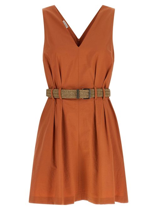 Texture Twill Dress