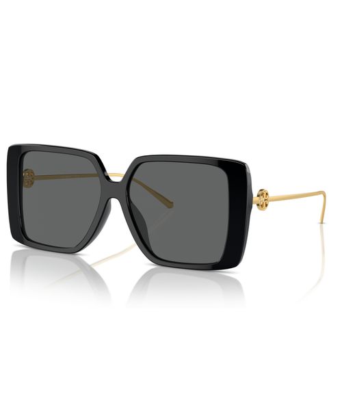 Tom Ford Luna Sunglasses TF1191 53E Blonde Havana 52mm FT1191 Tom Ford Luna FT1191 53E Blonde Havana/Brown Square Women main image 4
