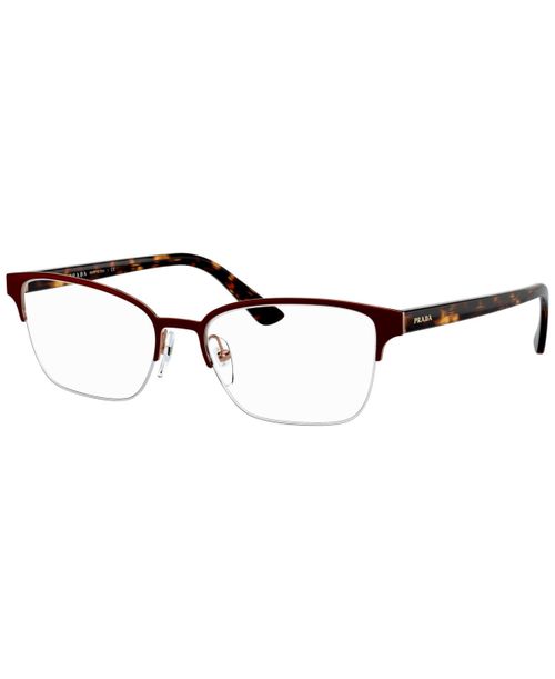 Pr 61XV Women's Cat Eye Eyeglasses - Brown