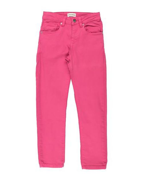 Kid Girl Jeans Fuchsia Size 10 Cotton, Elastane