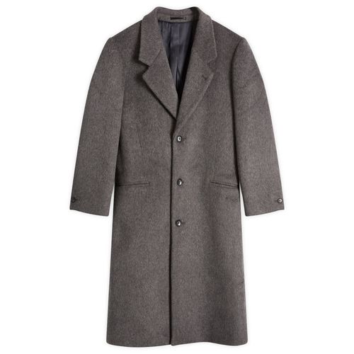 Men's Hewitt Wool Coat Silver Grey
