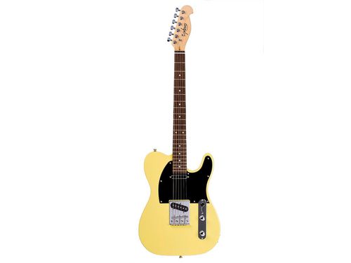 Indio by Retro Classic Electric Guitar with Gig Bag, Blonde