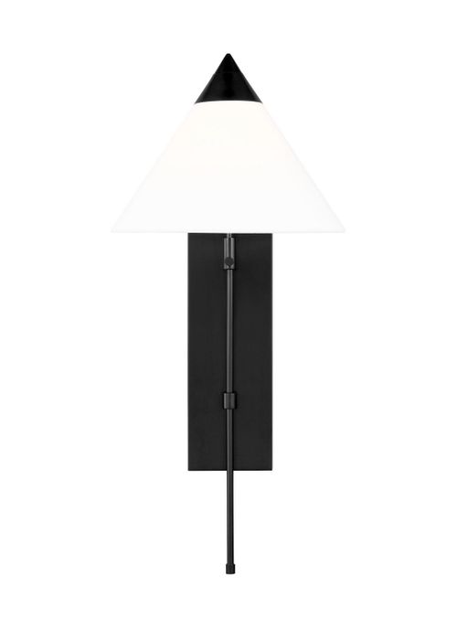 Visual Comfort Studio Franklin Wall Sconce in Deep Bronze by Kelly Wearstler