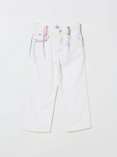 Jeans Kids color White
